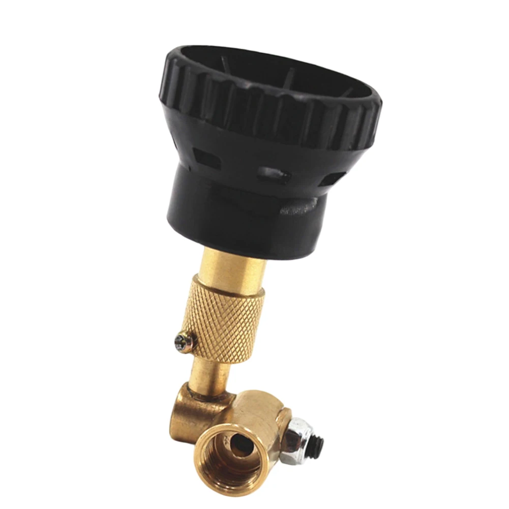 Farm Irrigation Nozzle with Adjustable Atomization Capability and 180 Degree Spray Range for Greenhouse and Field Use