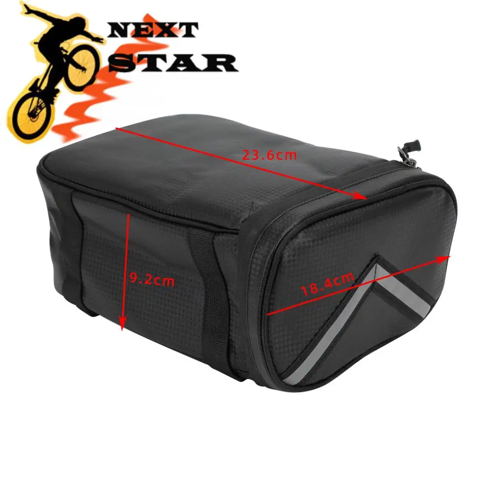 Motorcycle Universal Tail Bag Seat Handbag Shoulderbag For SURRON Surron Electric Dirt Pit bike PU Off-Road