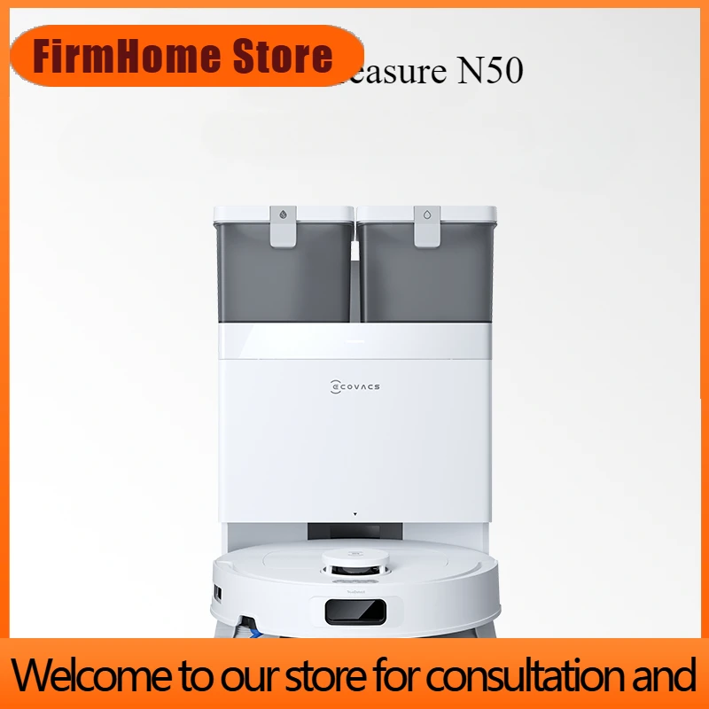 FirmHome StoreEcovacs New Product N50 Sweeping Robot 20000Pa Fully Automatic Sweeping, Mopping And Wiping Machine
