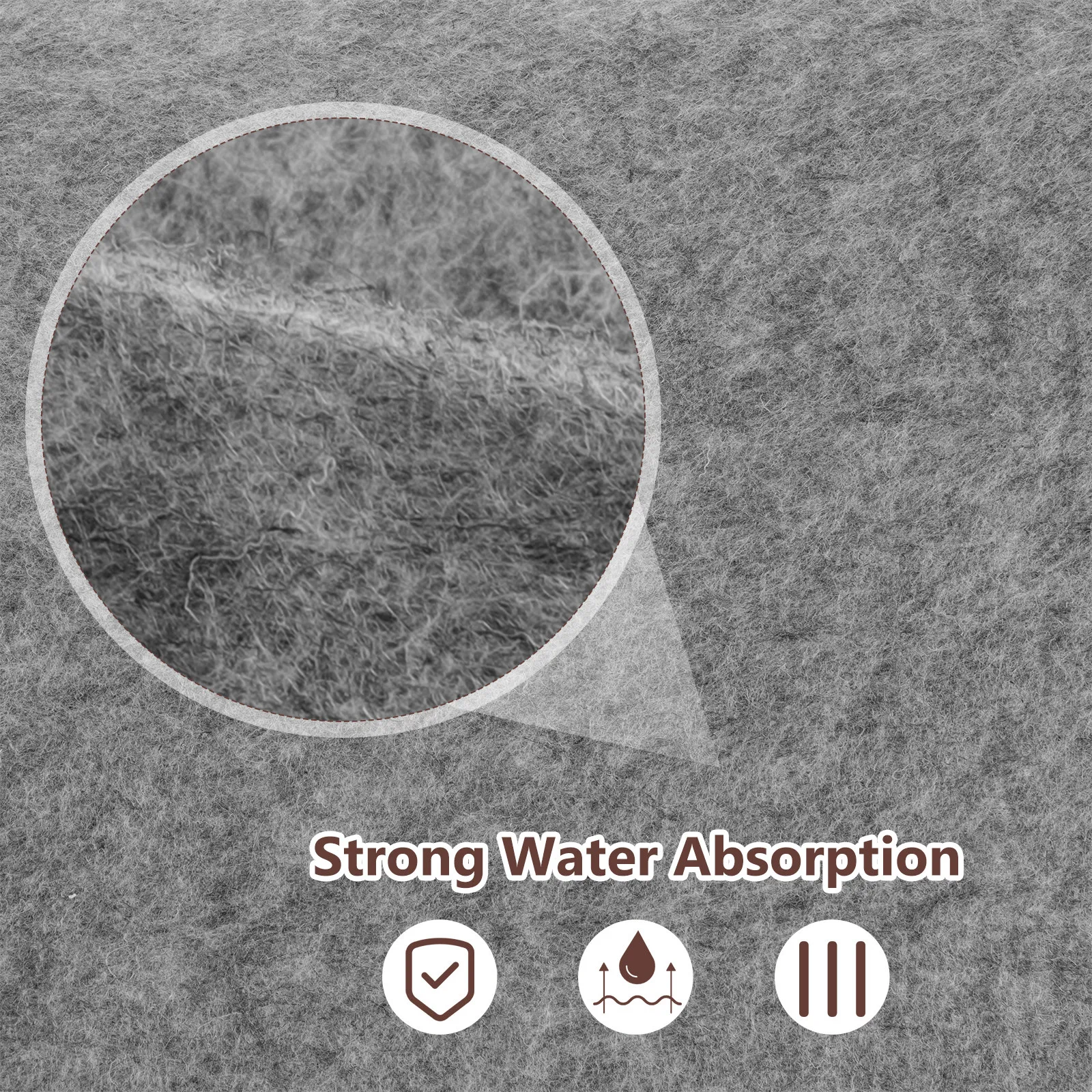 

Felt Desk Pad Ideal for Calligraphy Painting Writing Keeps Table Clean Easy to Carry Smooth Surface for Daily Use Student