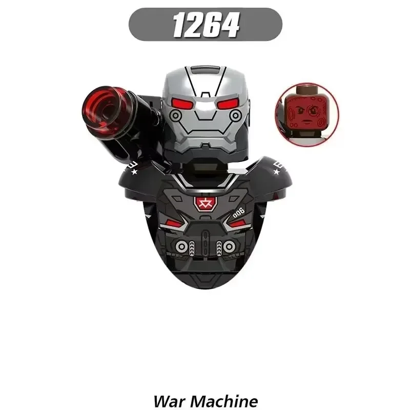 X0258 Nebula War Machine Hawkeye Building Blocks Hero Anime Bricks Dolls Mini Action Toy Figures Assemble Blocks Children Gifts