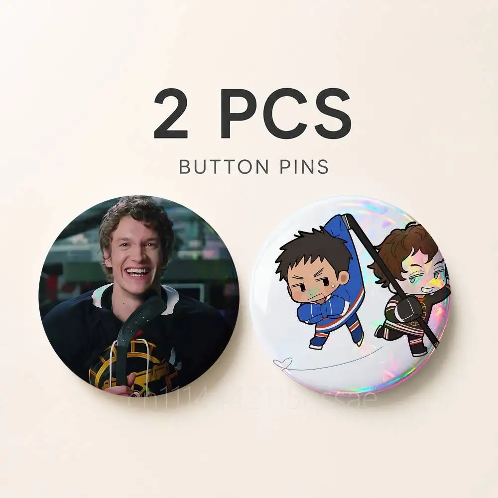 H-Heated R-Rivalry 25mm 75mm 44mm 58mm 32m Coin Badges Personalized Handmade Round Brooches Pins Accessory