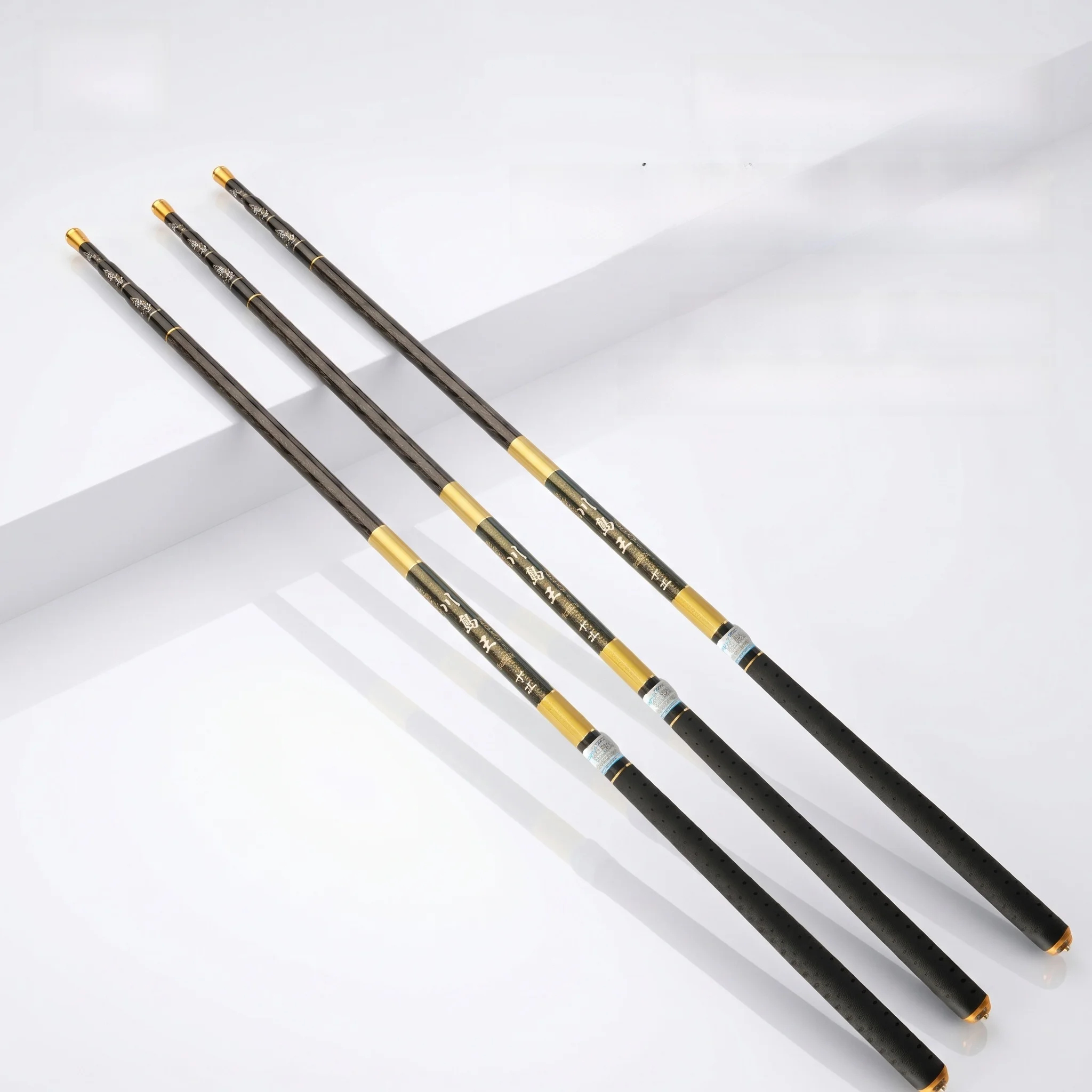 ultra-light-carbon-fishing-rod-short-section-stream-portable-outdoor-wild-catch-hand-pole-three-positioning-stream-rod