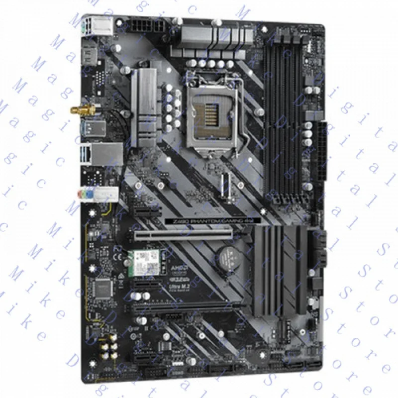 UU  90new FOR ASRock Z490 Phantom Gaming4 motherboard LGA1200 ATX Intel Z490 10. Gen. DDR4 M2