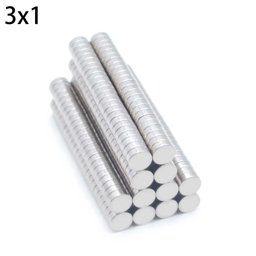 30ks mini magnetem lamela φ1mm / 2mm / 3mm kolo neodym magnetem tloušt'ka 1/1.5/2/3/4/5mm řídký země silným trvalý magnetem N35