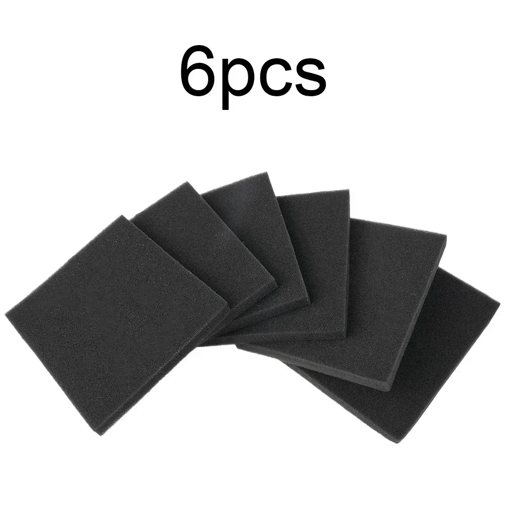 6pcs Vacuum Cleaner Sponge Foam Filter  For FC8140 FC8142 FC8144 FC8148 Household Vacuum Cleaner Spare Parts