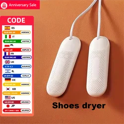 Portable Shoe Dryer Multi-Functional Dehumidification, Deodorization, Foot Warming, Suitable For Adults And Children