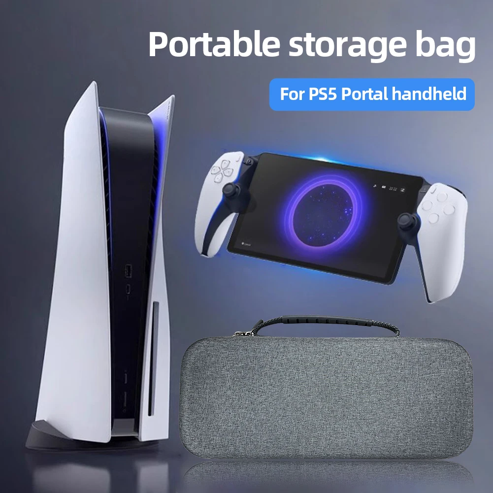 Portable Carrying Case Bag for PS Portal Case EVA Hard Carrying Case Storage Bag For Sony PlayStation 5 Portal Game Accessories