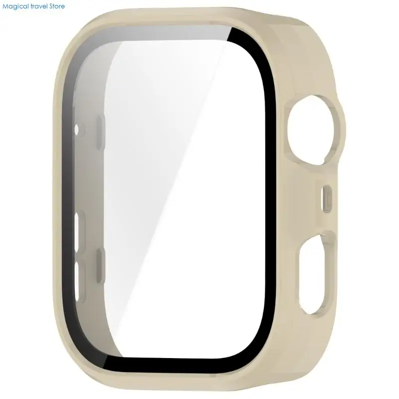 N2UB Full Cover Tempered Glass Case Bumper Shell Shielding for watch fit 4