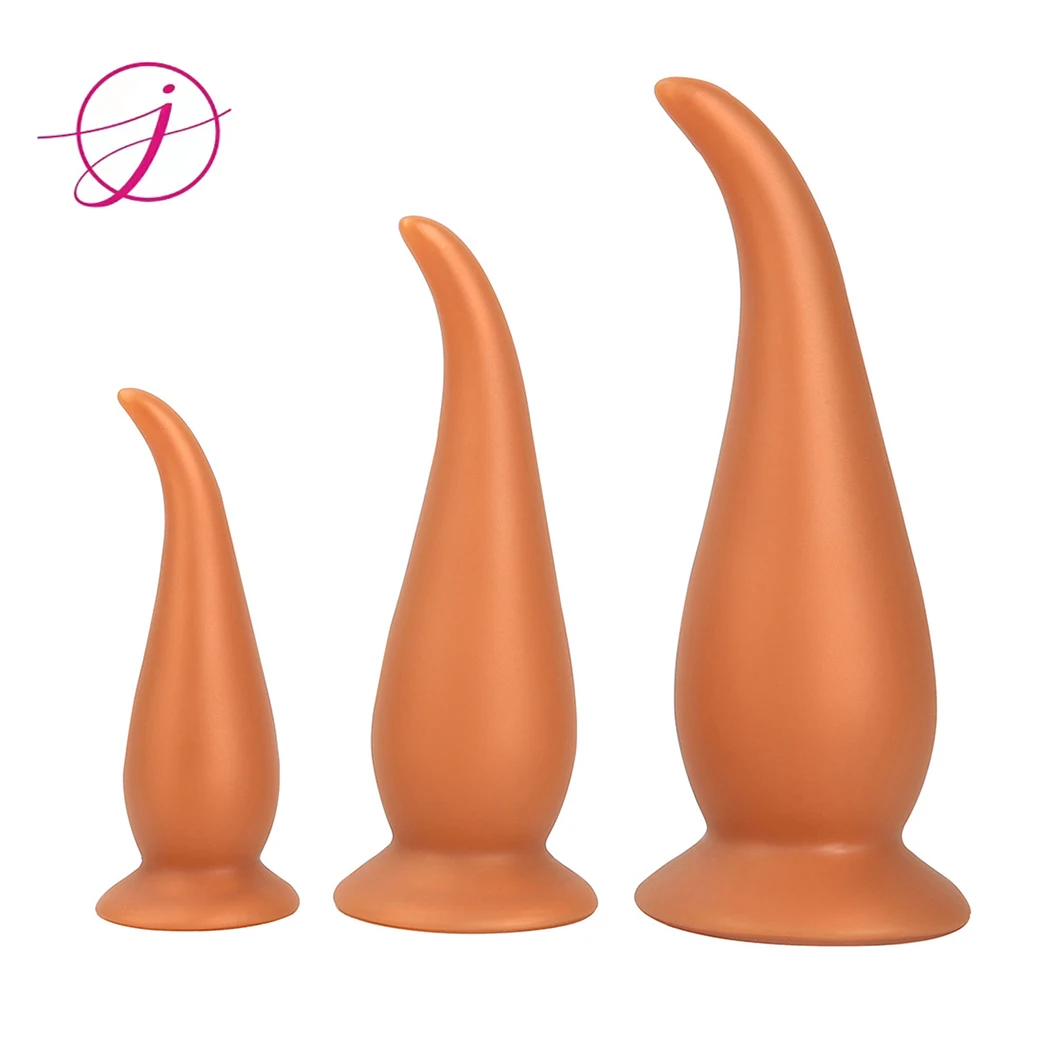 Silicone grande plug anale dildo con ventosa stimola la vagina e l'ano grande butt plug morbido anale dilatatore giocattoli del sesso prodotti del sesso