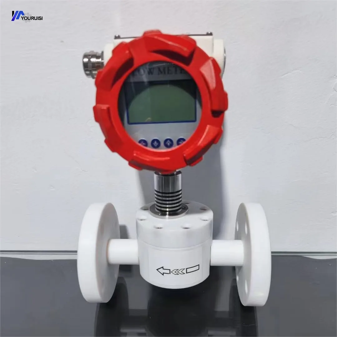 Hydraulic Oil & Water Flowmeter Lcd Digital Display Rs485 Anti-interference Ip67/ip68 Oem Customizable Ptfe Material