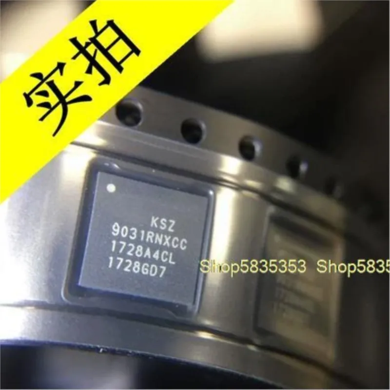 

1PCS New KSZ9031RNXCA-TR 9031RNXCA KSZ9031RNXCA KSZ9031RNXCC 9031RNXCC QFN48 Interface driver transceiver chip