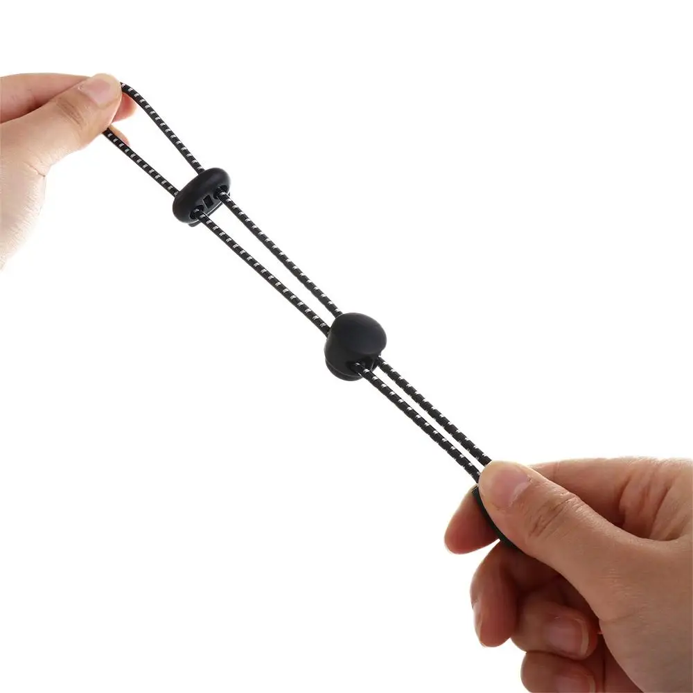 Fixing Plastic Buckle Cane Wrist Strap Elastic String Walking Stick Holder Backpack Fixing Buckle Elastic Rope Holder