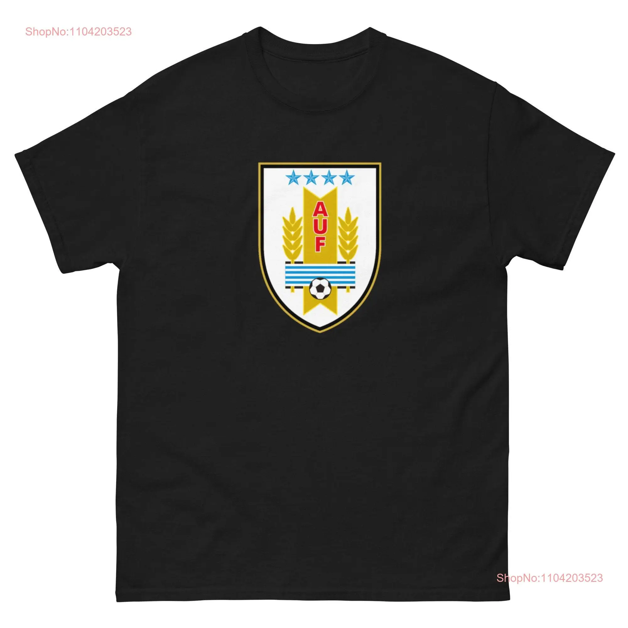 Uruguay t shirt long or short sleeves