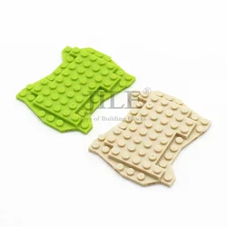 4pcs MOC Plant Bottom Plate 8x10 Lrregular Building Blocks Bricks Compatible Terrain Tree Forest Military Scenes Toys