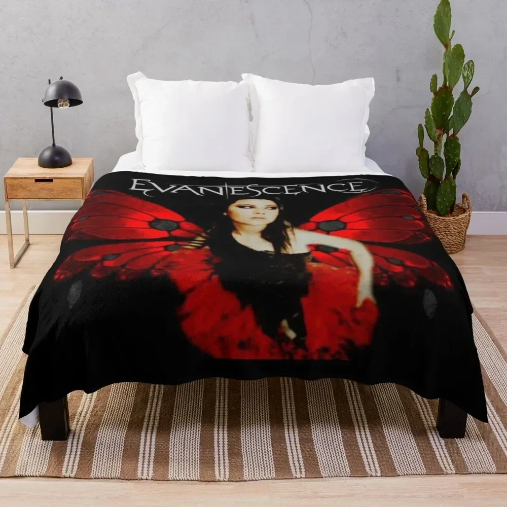 

Evanescence Throw Blanket Quilt Sofa Blankets For Baby Multi-Purpose Blankets