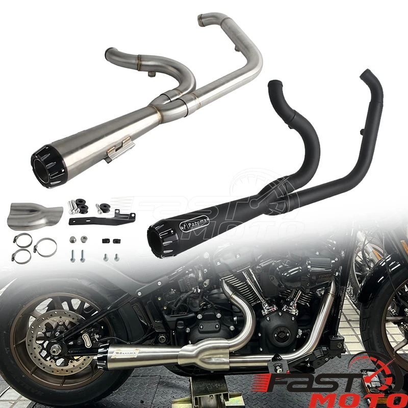 Motorcycle Accessories 2-in-1 Exhaust Stepped 1-3/4
