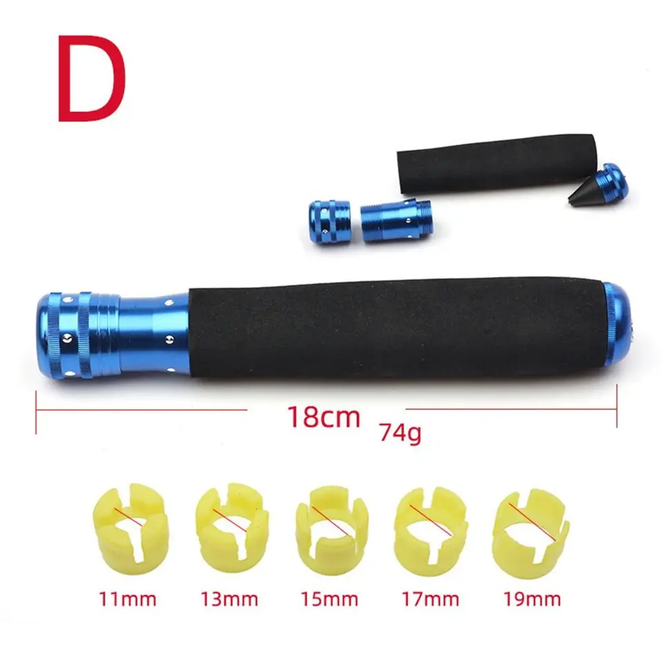 Aluminum Alloy EVA Fishing Rod Handle Grip Lightweight Universal  Replaceable DIY Fishing Rod Change Handle - AliExpress 18