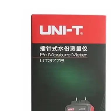 UT377B Pin Type Wood Moisture Meter Needle Hygrometer With LCD Display Temperature Compensation Flashlight For Timber Furniture