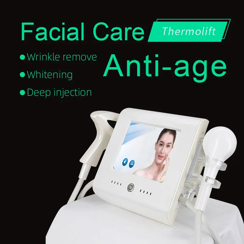 Rf Radio  Beauty Instrument Thermal Lifting and Firming Stereo Decal Neck Lines Imported Collagen V-Face Eye Cannon for Home Use