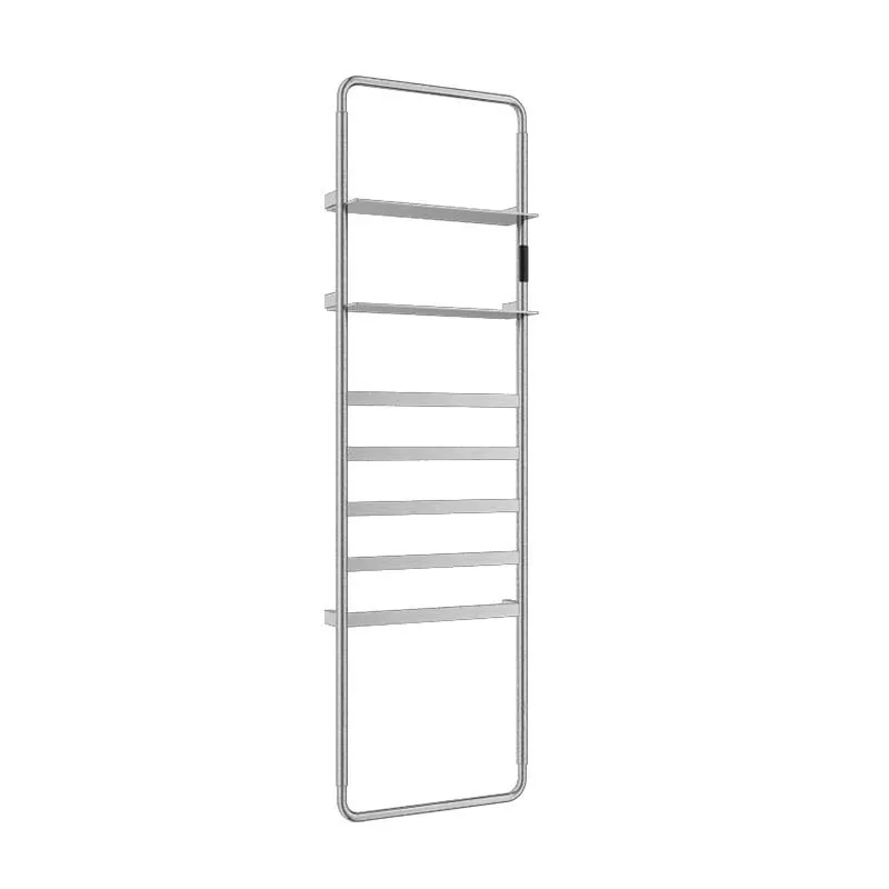 

Home version electric towel rack carbon fiber smart bath towel rack hotel stainless steel multi-layer drying
