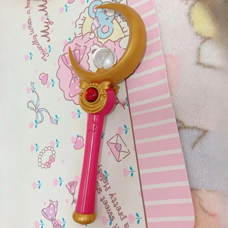 Anime Movie Merchandise Puntelli Cosplay Trasformazione Arma Attrezzatura Puntelli Bacchetta magica Luna Ragazza Guerriero Regali di compleanno