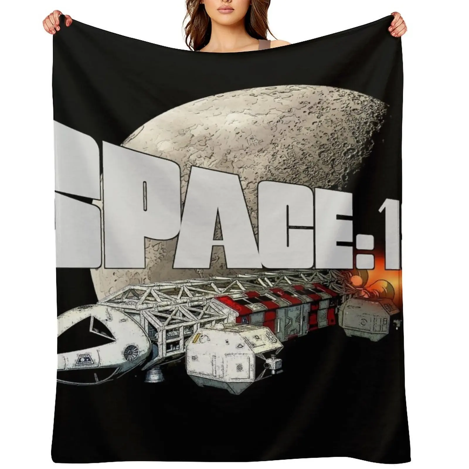 

SPACE 1999- Eagle Transporter Throw Blanket warm winter Picnic Soft Beds for winter Blankets
