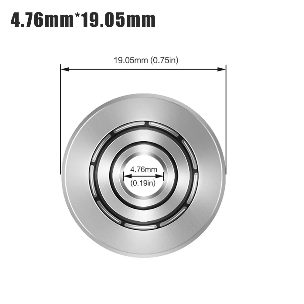 1PC Wood Router Bit Bearing Top Bearing Set For Wood Milling Cutter Silver Steel Machinery Power Tools Accessories