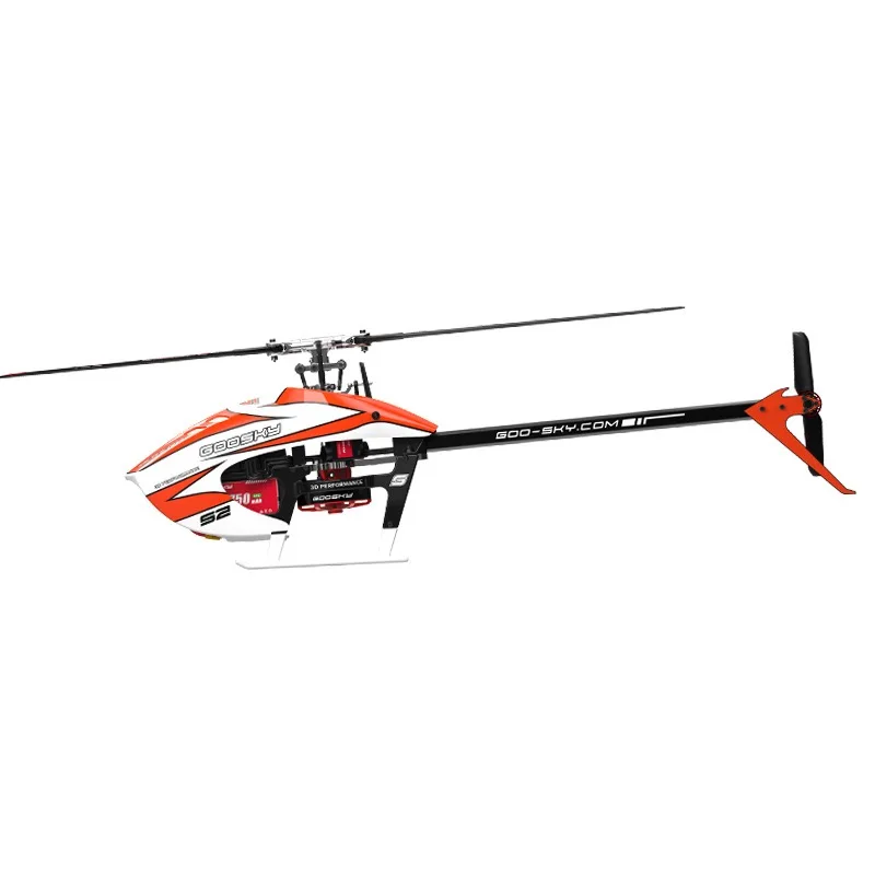 GOOSKY S2 Max modelo de avión incorporado S-Fhss doble sin escobillas alto rendimiento 3D acrobacias Control remoto helicóptero Boutique regalo