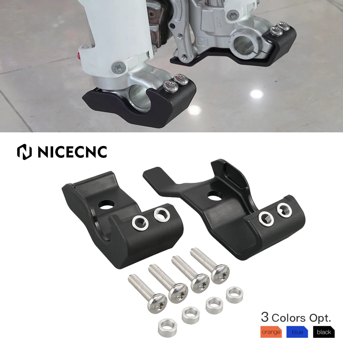 

For KTM EXC 300 EXC 250 EXCF 350 EXC 450 XCW XCFW 2003-2015 SX 125 SXF 250 SXF 450 XC XCF 2003-2014 Front Fork Leg Shoes Guard