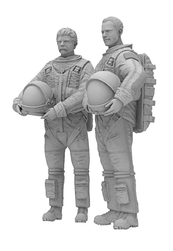 1/32 수지 모델 피규어 GK, 2 피규어, 조립되지 않은 도색되지 않은 키트