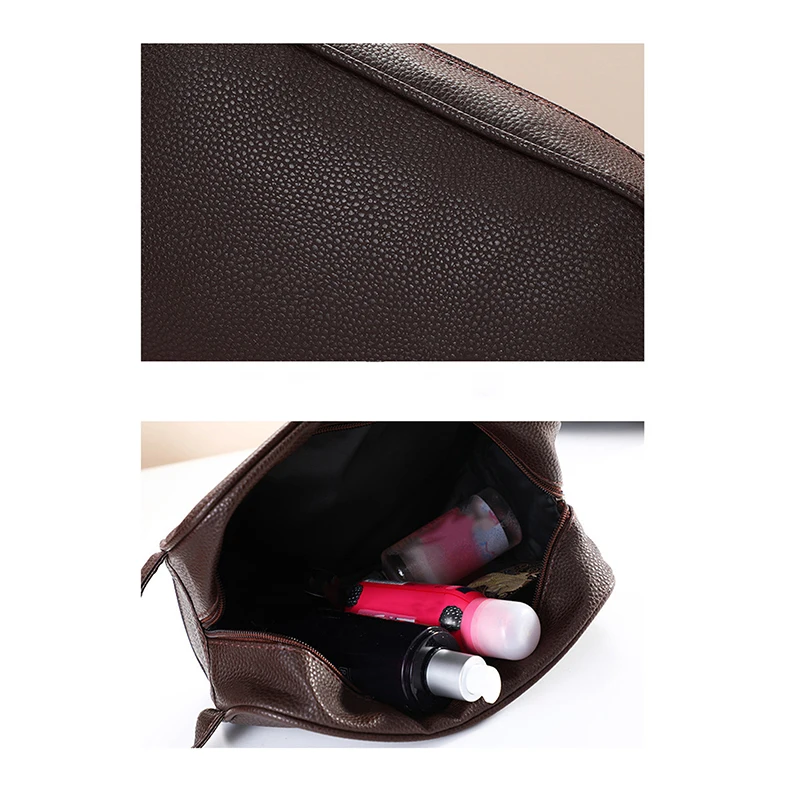 Women\'s Cosmetic Bag Fashion Handheld Wash Bags 2024 New Ladies Portable Travel Storage Lipstick Organiser Bag