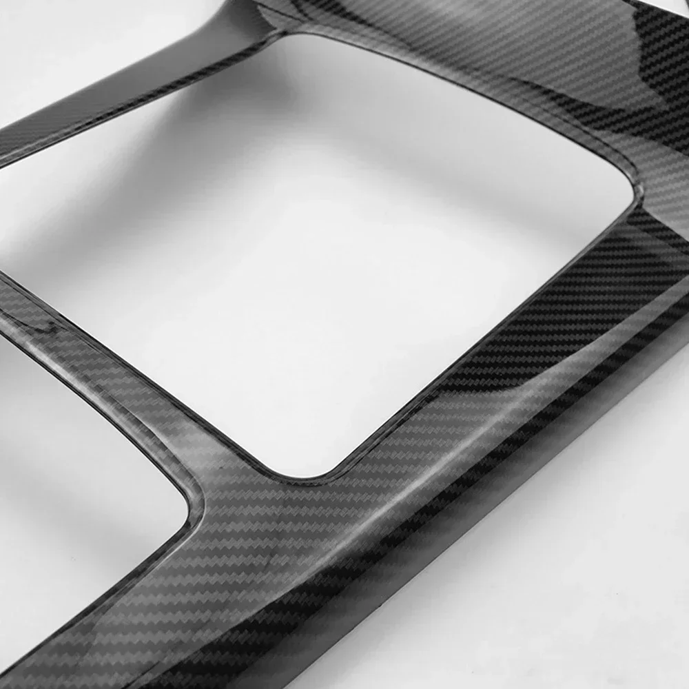 

New For Mercedes Benz CLA a Class W118 W177 A35 A45 Car Interior Carbon Fiber Central Console Gear Shift Panel Cover Tr