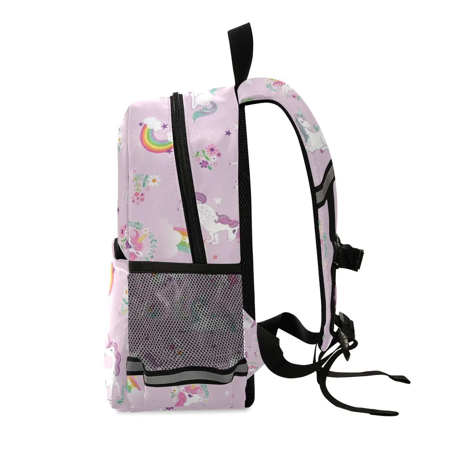 New Children's schoolbag Boy's Girls Pink unicorn Backpack lightweight primary school Backpack suitable For Children aged 3-8