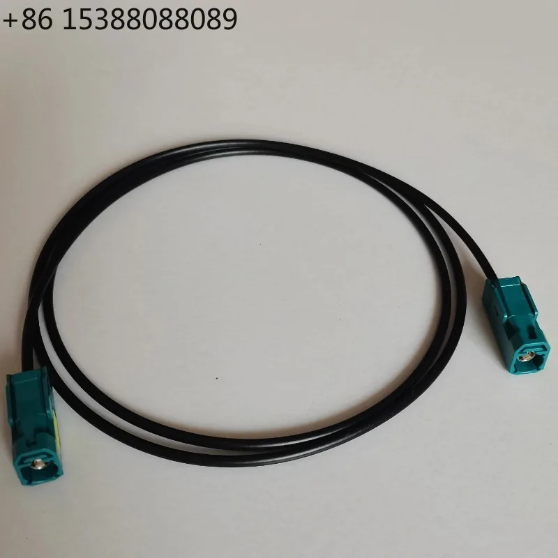 fakra coaxial wire harness double female fpdlink wire harness gmsl video transmission wire harness
