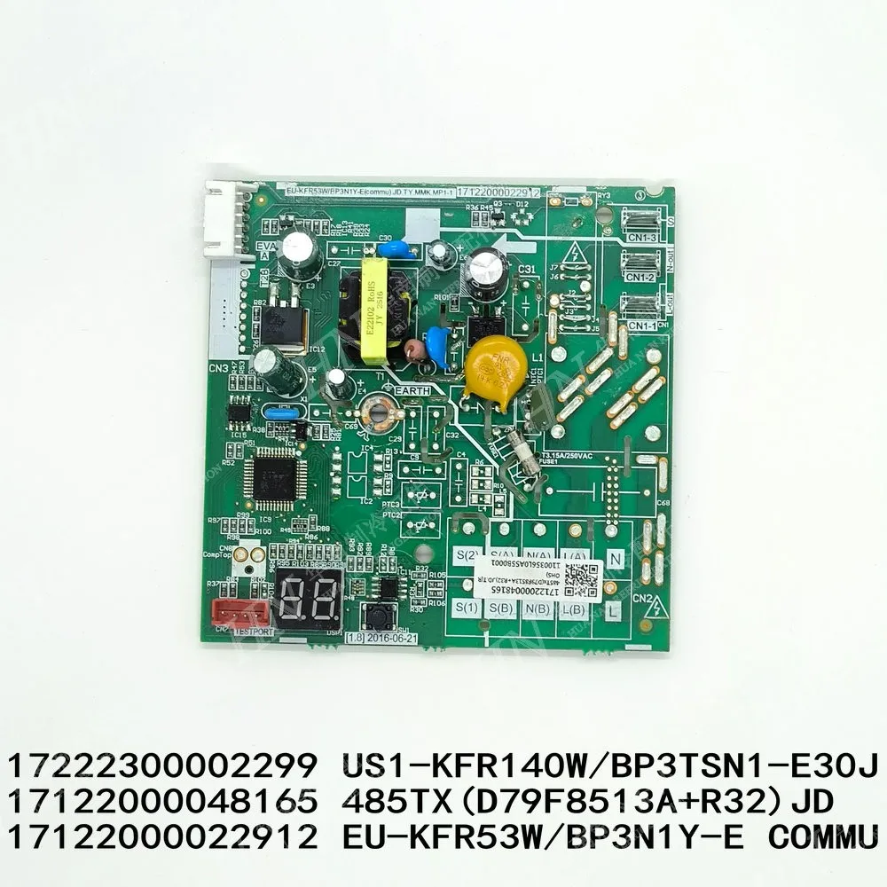 

New Midea air conditioning motherboard 17122000022912 EU-KFR53W/BP3N1Y-E 17122000048165 17222300002299 US1-KFR140W/BP3TSN1-E30J