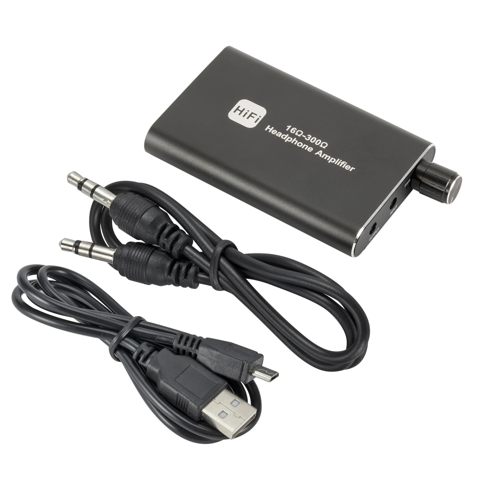 16-300โอห์ม HIFI Amplifier Headphone แอมป์หูฟัง3.5มิลลิเมตรเสียงสเตอริโอออกกับสวิทช์ขับเคลื่อนคู่เอาต์พุตที่มี2ระดับ