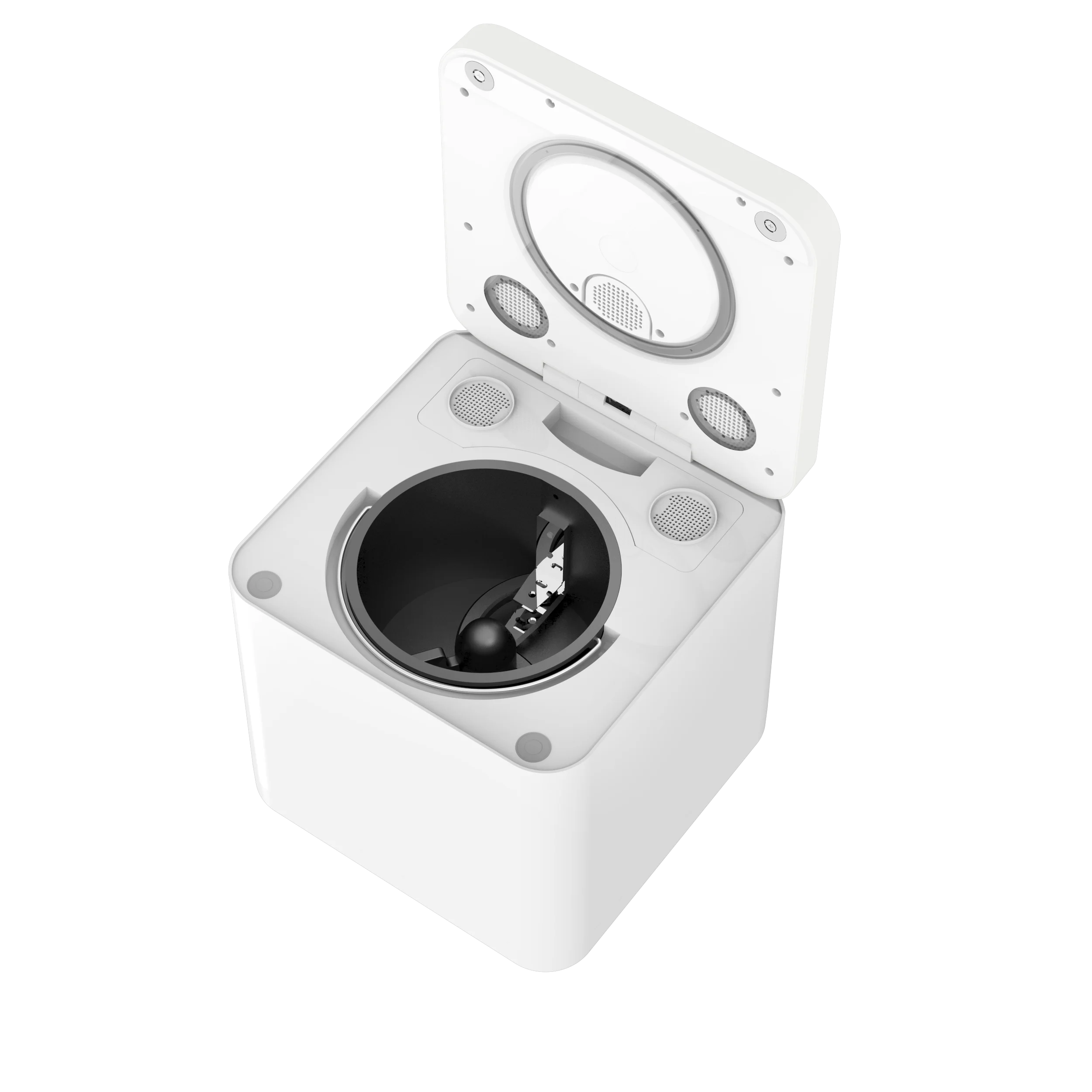 Beeco Electric Countertop Compost Bin Smart Waste Kitchen Composter Single Button Operation Turns Waste Compost For Household