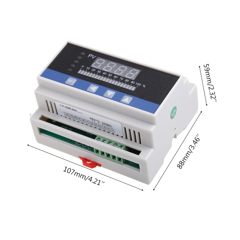 4-20ma Dc Input Water Liquid Level Pressure Controller with 4 Ways Relay Replacement AccessoriesWater Liquid Level DropShipping