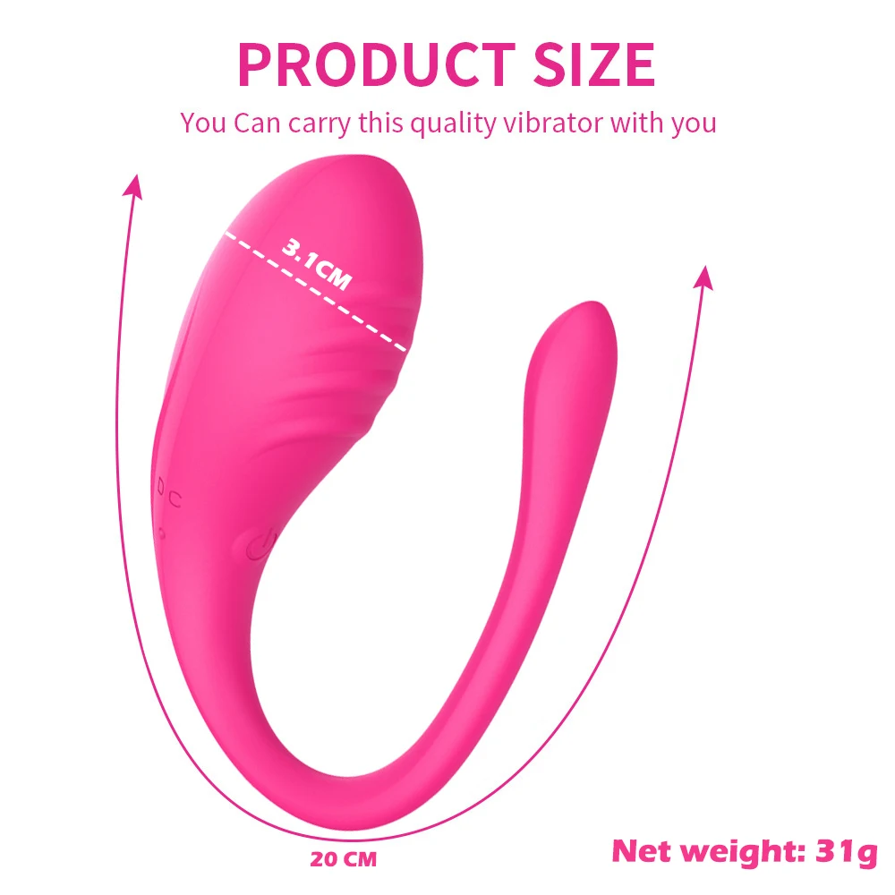 HESEKS Wireless Bluetooth G Spot Dildo Vibrator for Women APP Control Wearable Panties Vibrating Egg Sex Toys for Adults