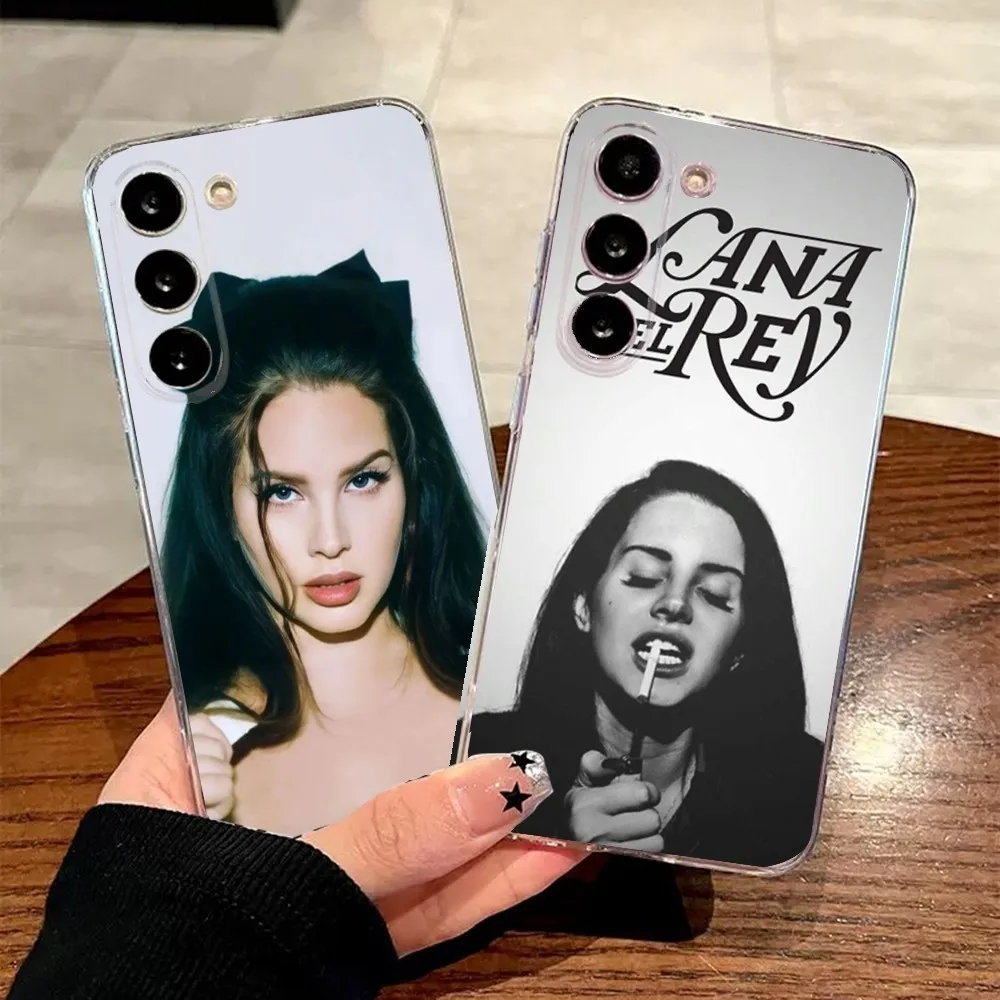 Lana D-Del Rey Famous-S Singer Phone Case For Samsung A13,70,52,51,40,31,50,20,21S,12,10,Note20 Ultra,Soft Transparent Case