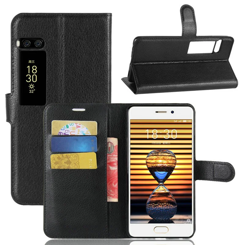 

For Meizu Pro 7 Pro7 Wallet Flip Leather Case for Meizu Pro 7 Plus Pro7 Plus phone Back Cover Housing case shell with Stand