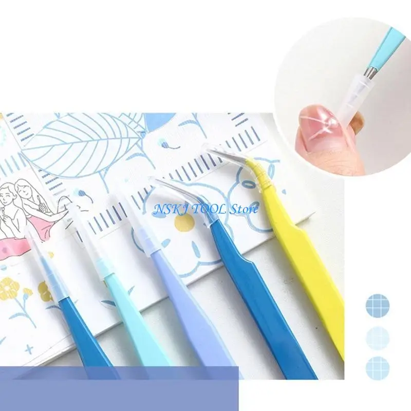 Pinzetta multifunzione L8RC Pinzetta portatile in acciaio inossidabile Strumento per marcare album