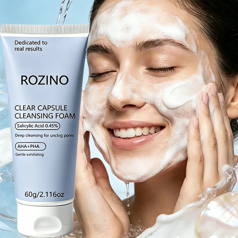 Refreshing and Moisturizing Cleanser. Multi-Effect Nourishing Cream Cleanser, Creates a Dense Foam, Quickly Removes Accumulated Dirt and Excess Oil, Leaves Skin Feeling Fresh and Not Stuffy after Washing, with a Soft and Smooth Texture and a Subtle Radiance. The Formula Is Gentle and Skin-Friendly, Suitable for Sensitive Skin Types, and Is Ideal for Morning and Evening Cleansing, Perfect for Daily Skincare in Summer.