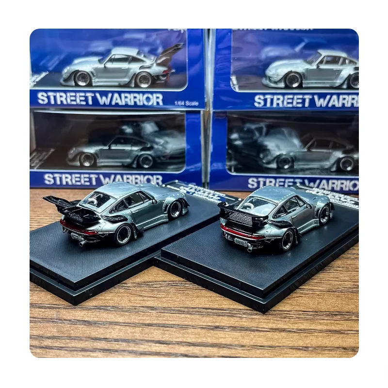 

Масштабная модель автомобиля SW 1:64 993 RWB Rotana, имитация, из сплава, статическая, коллекционная, игрушка, подарок, сувенир, декор