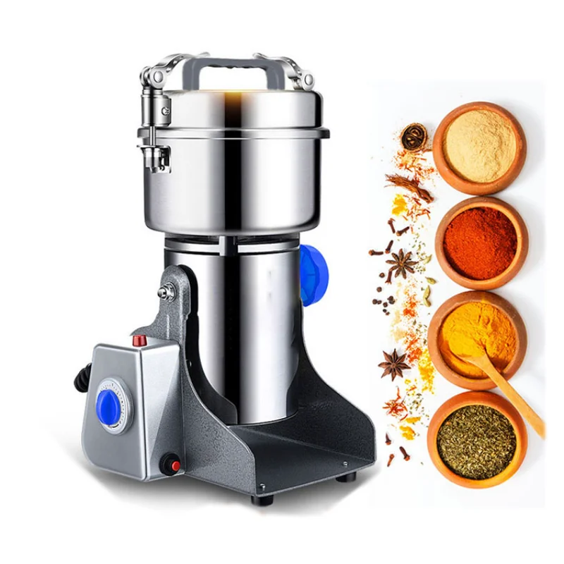 

Multifunction Electric Grain Corn Spices Grinder Machine Crushing Pulverizer Food Processor