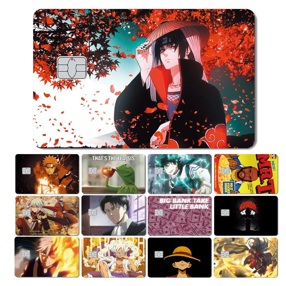 

Magic Shark Anime Broke Titan Anime Waterproof Bank Credit Card Debit Sticker Toy Gift Tape