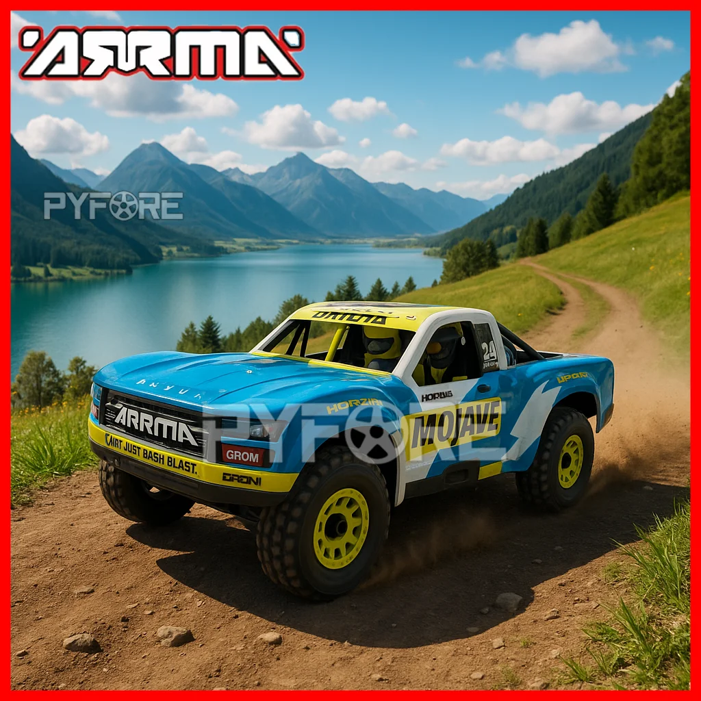 

ARRMA ARA2104 Mojave Grom 1/14 380 Brushed 2S RC Desert Truck Electric Remote Control Off-Road Buggy Car