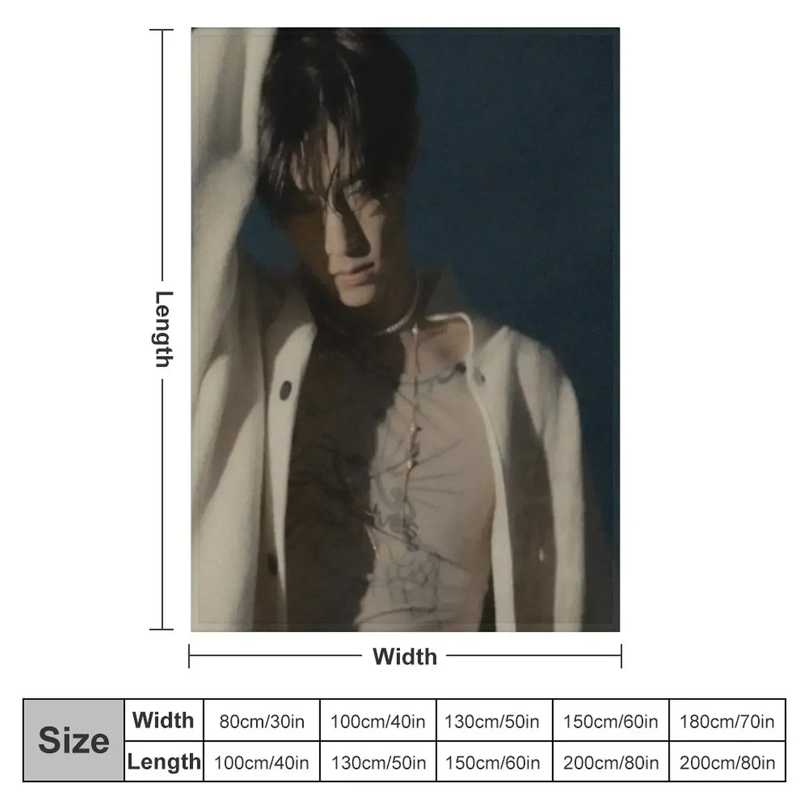 MARK TUAN - The Other Side Throw Blanket sofa bed Sofa Throw Extra Large Throw Blankets For Bed Blankets