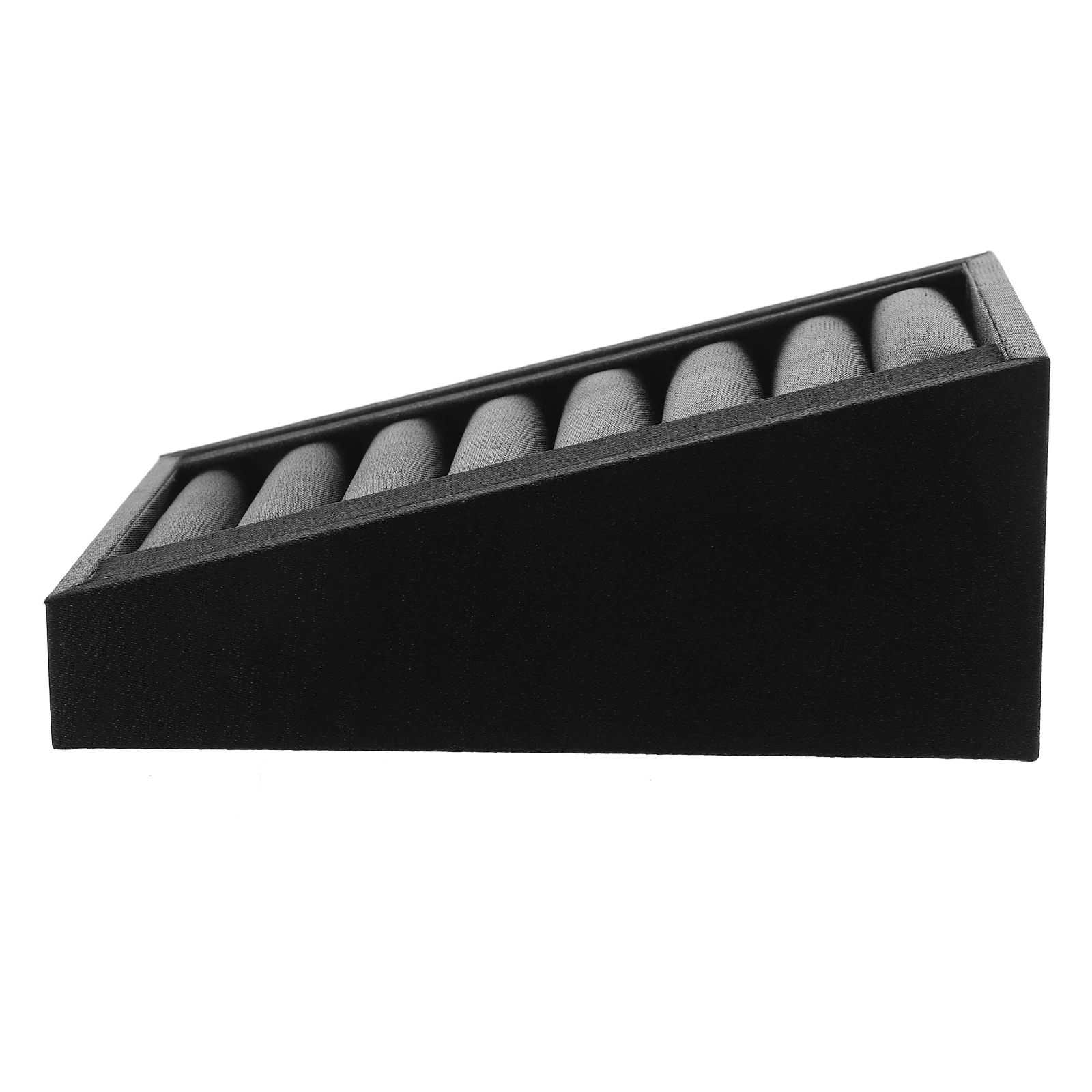 

Ring Display Stand Jewelry Tray Organizer for Drawer Rack Vintage Wooden Trays Holder